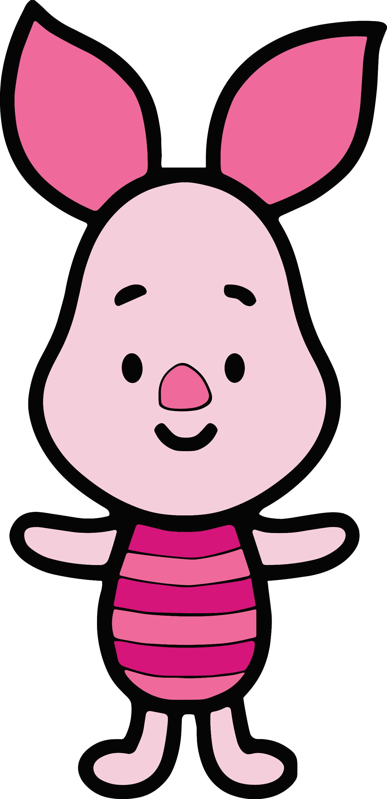 kawaii piglet winnie the pooh - pngtotal.com